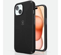Speck iPhone 15 Case - Built for MagSafe, Drop Protection Grip - for iPhone 15 iPhone 14 & iPhone 13 - Scratch Resistant, Soft Touch, 6.1 Inch Phone Case - CandyShell Grip Black/Slate Grey