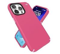 Speck iPhone 15 Pro Max Case - Built for MagSafe, Drop Protection - Scratch Resistant, Soft Touch, 6.7 Inch Phone Case - Presidio2 Pro Digital Pink/Blossom Pink/White
