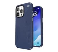 Speck iPhone 15 Pro Max Case - MagSafe Compatible, Drop Protection Grip - Scratch Resistant, Soft Touch, 6.7 Inch Phone Case - Presidio2 Grip Coastal Blue/Dust Grey/White