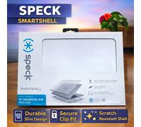 Speck Products MacBook Air M2 (2022) Smartshell (Clear/Clear/SweaterGrey)