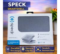 Speck Products MacBook Air M2 (2022) Smartshell (Obsidian/Obsidian/SweaterGrey)