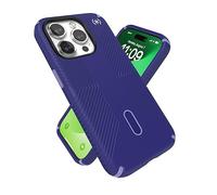 Speck MagSafe Case for iPhone 15 Pro - Drop & Camera Protection, ClickLock No-Slip, Wireless Charging Compatible, Fits All 6.1 Inch Models - Future Blue/Purple Ink/Sky Purple