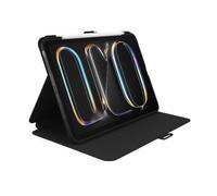 Speck New iPad Pro 11 Inch Case 2024/2025 (Latest model/M5/M4)- with Pencil Holder, Drop & Camera Protection, Slim Multi Range Stand, Balance Folio, No Auto/Sleep Wake Function - Black/Black/White