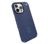 Speck Presidio 2 Grip iPhone 16 Pro Max Case - MagSafe + ClickLock - Coastal Blue/Dust Grey