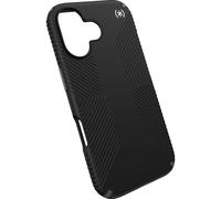 Speck PRESIDIO2 Grip for iPhone 17 Case, MagSafe-Compatible, Slim Protective Case, Black/Slate Grey/White