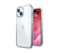 Speck Presidio Clear iPhone 15 Case - 6.1 inch Slim Phone Case - Compatible with iPhone 14 & 13