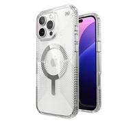 Speck Presidio MagSafe Case for iPhone 16 Pro Max - Slim Grip - 13ft Drop Protection - Transparent/Chrome