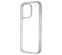 Speck Clear iPhone 15 Pro Case - Drop Protection - Scratch Resistant, Anti-Yellowing, 6.1 Inch Phone Case - Presidio Clear/Clear