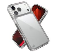 Speck Presidio Perfect-Clear for iPhone 17 Pro Max Case, Slim Protective Case, Clear