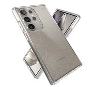 Speck Presidio Perfect Clear Samsung Galaxy S24 Ultra Case - Drop & Camera Protection, Clear Phone Case, Wireless Charging Compatible, Shock Absorbant, Galaxy S24 Ultra Case - Gold Glitter