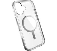 Speck Presidio Perfect Clear for iPhone 17 Case, MagSafe-Compatible, Slim Protective Case, Clear/Clear/Silver