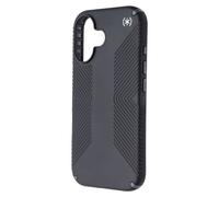 Speck Presidio2 Grip Case for Apple iPhone 16 - Black/Slate Gray