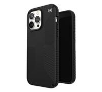 Speck Presidio2 Grip - Non-Slip iPhone 14 Pro Max Case (Black/Black/White)