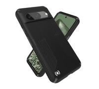 Speck Presidio2 Grip Phone Case for Google Pixel 8 Black Slate Grey White | Drop Protection Grip, Scratch Resistant, Soft Touch