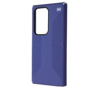 Speck Samsung Galaxy S24 Ultra Case - Drop Protection, Grip - Scratch Resistant, Soft Touch Phone Case - Presidio2 Grip Coastal Blue/Dust Grey/White