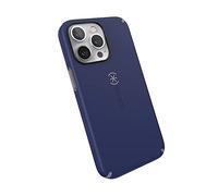 Speck Products CandyShell Pro + MagSafe iPhone 13 Pro Case, Prussian Blue/Cloudy Gray