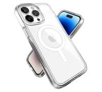 Speck Products Gemshell iPhone 14 Pro Max Case, Compatible with MagSafe, Clear/Clear