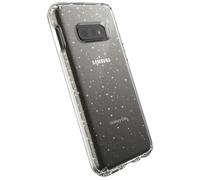Speck Products Presidio Clear + Glitter Samsung S10E Case, Clear with Gold Glitter/Clear