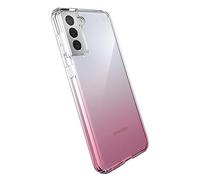 Speck Products Presidio Perfect Clear Ombre Samsung Galaxy S21+ 5G Case, Clear/Vinta