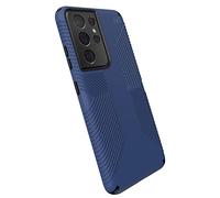Speck Products Presidio2 Grip Samsung Galaxy S21 Ultra 5G Case, Coastal Blue/Black/Storm