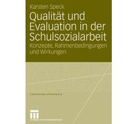 Speck - Qualitt und Evaluation in der Schulsozialarbeit - New paperba - X555z