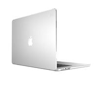 Speck Smartshell Case for MacBook Air 15 Inch (2023) - Scratch Protection, Slim MacBook Case, Slide Prevention - Clear/Sweater Grey