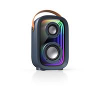 Speck Speaker Gemtones Infinity Speaker Mini - Dark Grey/Chrome/Tan