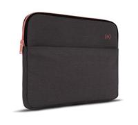 Speck Transfer Pro-Pocket Universal 13-14 Inch Laptop Sleeve with Front Pocket - Durable Protective Case for Laptops and Tablets - Compatible with MacBook Computers - Cloudy Grey/Rose Gold