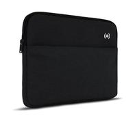 Speck Transfer Pro-Pocket Universal 13-14 Inch Laptop Sleeve with Front Pocket - Durable Protective Case for Laptops and Tablets - Compatible with MacBook Computers - Black/White