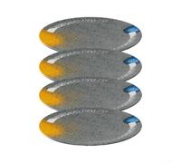 Speckled Grey Melamine Plates 30cm Artistic Design(25.2cm)