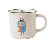 Speckled Owl Ceramic Mug 390ml Assorted Designs
