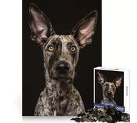Speckled Pup Portrait Jigsaw Puzzle for Adults 1000 Pieces Smart Reason Toy Group Joy Smooth Edge Fine Art Piece 38x26cm