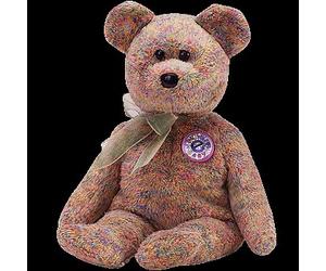Speckles the E-Bear - Ty Beanie Baby