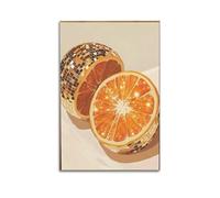 SPECLLY Chic Disco Ball & Orange Poster Vintage Aesthetic Canvas Painting Wall Art For Living Room 08x12inch(20x30cm) Unframe-style