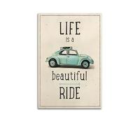 SPECLLY LIFE Is A Beautiful RIDE Poster Vintage Aesthetic Canvas Painting Wall Art For Living Room 16x24inch(40x60cm) Unframe-style
