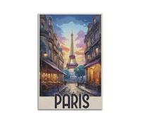 SPECLLY PARIS Poster Vintage Aesthetic Canvas Painting Wall Art For Living Room 20x30inch(50x75cm) Unframe-style