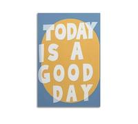 SPECLLY TODAY IS A GOOD DAY 2 Poster Vintage Aesthetic Canvas Painting Wall Art For Living Room 20x30inch(50x75cm) Unframe-style