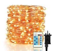 Speclux Fairy Lights Plug in Mains Powered with Remote, 30M 300 LEDs Waterproof Copper Wire String Lights，Dimmable Remote Control Starry Fairy Lights for Bedroom, Camping DIY Wedding Decoration Party