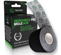 SpecOps Biosciences Thin Athletic Moleskin - Veteran Combat Medic Engineered Blister Prevention | More Moleskin Per Quid Than Pre-Cut Pads | Running, Hiking | 2" x 16 ft Roll