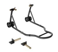 SPECSTAR Motorcycle Paddock Stand Set ,Rear & Front Lift, Adjustable, Steel | Heavy-duty Steel Paddock Stand Set for Secure Front and Rear Lifting, Adjustable Arms, Non-slip Pads, Fits Most Motorcycles