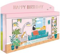 Spectacular 3D Happy Birthday Cats At Home Birthday Card Freestanding Cards SPT002