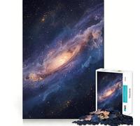 Spectacular Galaxy in Deep Space 1000 Piece Jigsaw Puzzles for Adults Teenagers Brain Game Mind Calm Exact Cut 50x75cm