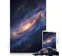 Spectacular Galaxy in Deep Space Jigsaw Puzzles 1000 Pieces for Teenagers Mind Skill Toy Casual Fun Design Assembly Stylish Gift 38x26cm