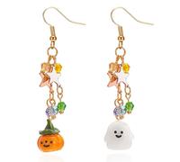 Specter Pumpkin Drop Earring Party Essential Jewelry Star Earrings for a Unique Styles Pendant Ear Hook