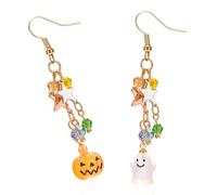 Specter Pumpkin Drop Earring Party Essential Jewelry Star Earrings for a Unique Styles Pendant Ear Hook