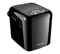Spector 1.2LB 500W Stainless Steel Bread Maker Low Noise Timer in Black Spector Black