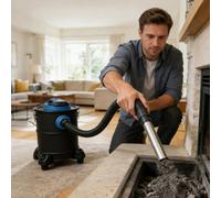 Spector Ash Vacuum Cleaner, Wet Dry Vacuum 1200W with Blower, 20kPa Suction, 20L Metal Canister & HEPA Filter for Fireplace, Pellet Stove, BBQ, Workshop