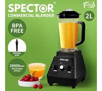 Spector 2L Commercial High-Power Blender Black