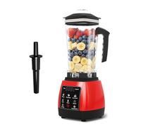 Spector 2L High Speed Commercial Blender, Mixer Food Processor, Juicer Smoothie With Timer, Ice Breaker, Ice Crush, 5 Modes, 10 Speeds, 1800W Power Motor, Blend, Chop, Grind & Purée, Red