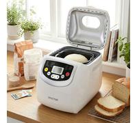 Spector Bread Maker Machine 2lb Capacity Automatic Breadmaker 15-Hour Timer | Non-Stick Pan,19 Programs,3 Loaf Sizes,Delay Timer,Keep Warm Function,Gluten-Free Baking,Three Crust Settings,Kitchen Use